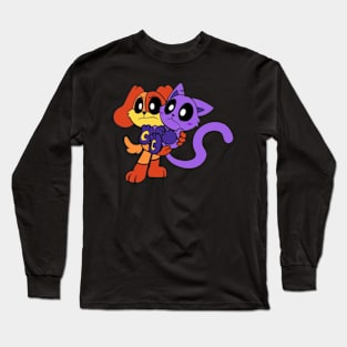Catnap and dogday - poppy playtime catnap Long Sleeve T-Shirt